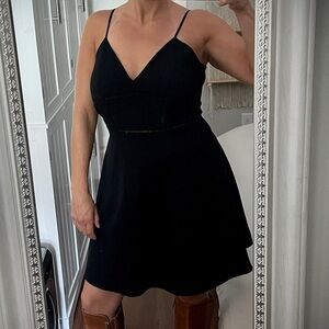 New All Saints Black Clementine Dress